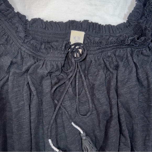We The Free Black Off Shoulder Top - Picture 4 of 7